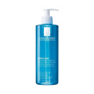 La roche-posay effaclar purifying foaming gel for oily blemish-prone skin 400 ml, , medium