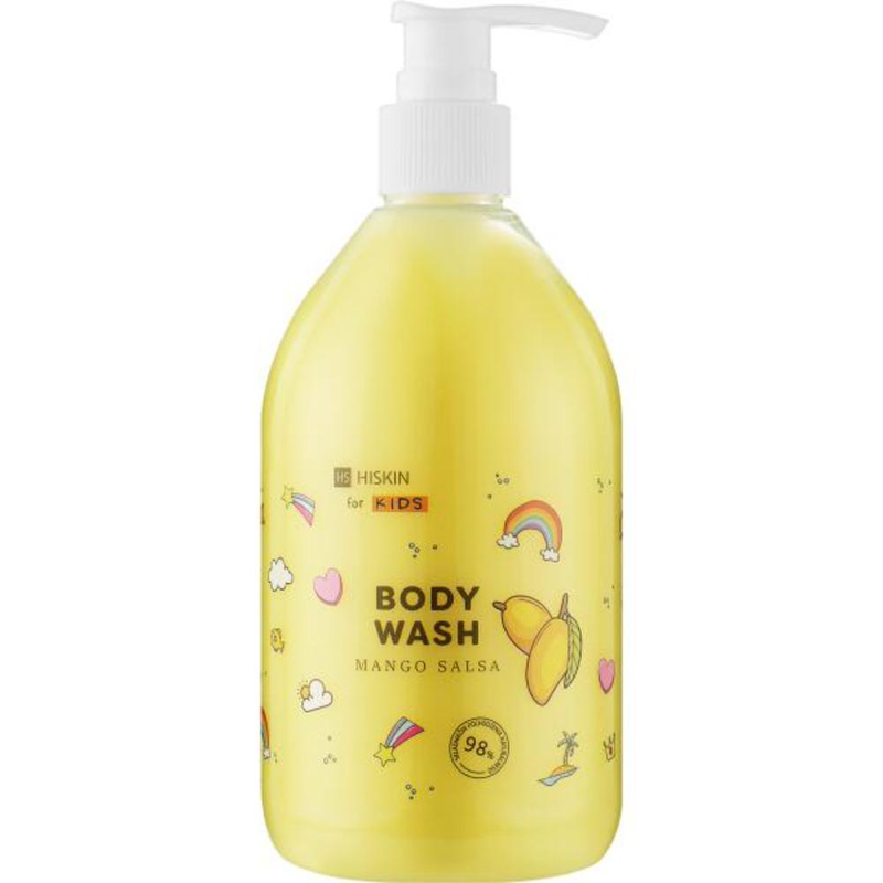 Hiskin - kids body wash mango salsa - 400ml-null