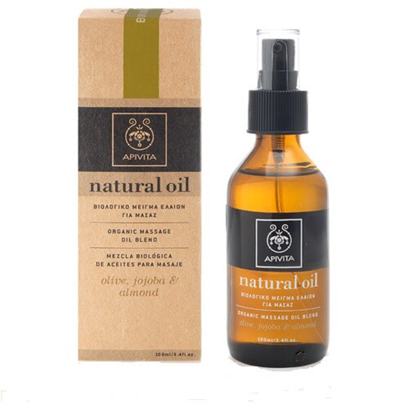 Product image: Apivita organic massage natural oil blend x 100ml-null
