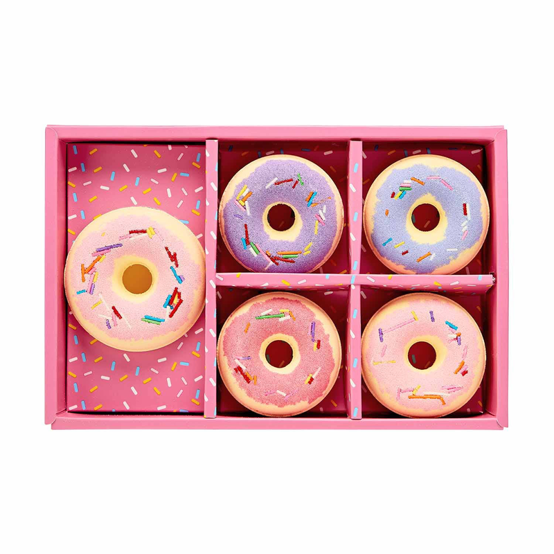 Sweetea donut bath bomb gift set, , medium-null