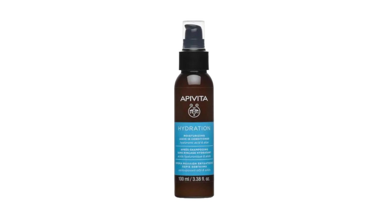 Apivita hydration moisturising leave in conditioner hyaluronic acid and aloe 100 ml image number null