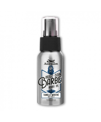Hairgum vanilla mint beard oil 40ml barber, , medium