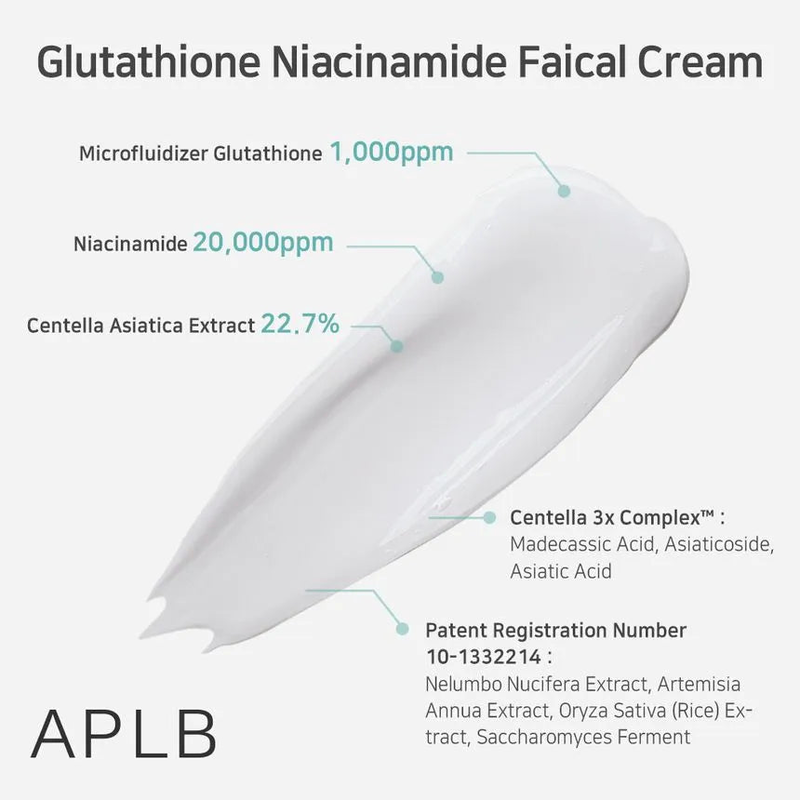Product image: Aplb glutathione niacinamide facial cream 55ml, , medium-null
