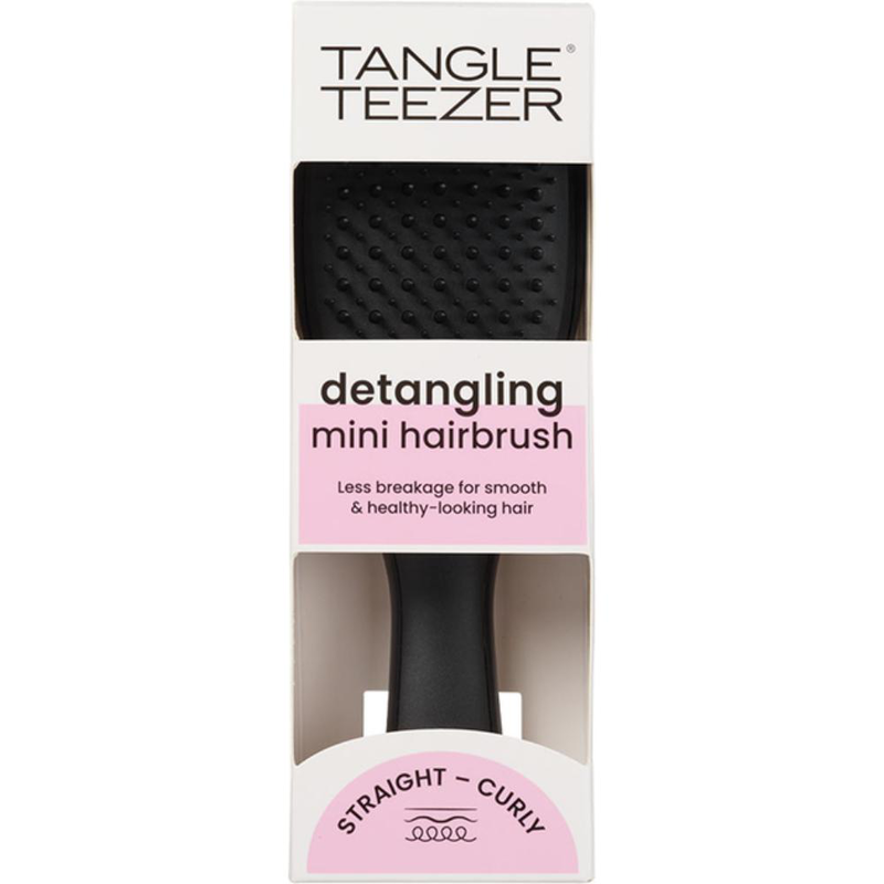 Tangle teezer - detangling mini hairbrush black image number null
