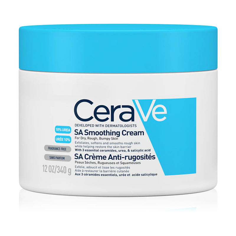 Cerave sa smoothing cream for dry, rough and bumpy skin-null