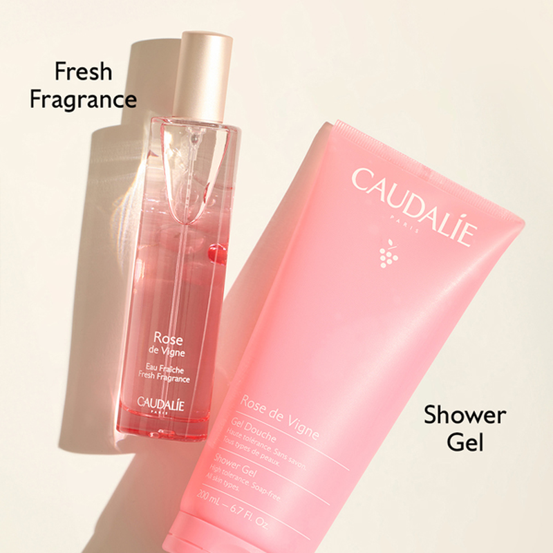 Caudalie rose de vigne shower gel 200 ml-null