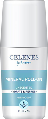 Celenes mineral roll on unscented anti - odour 75ml, , medium