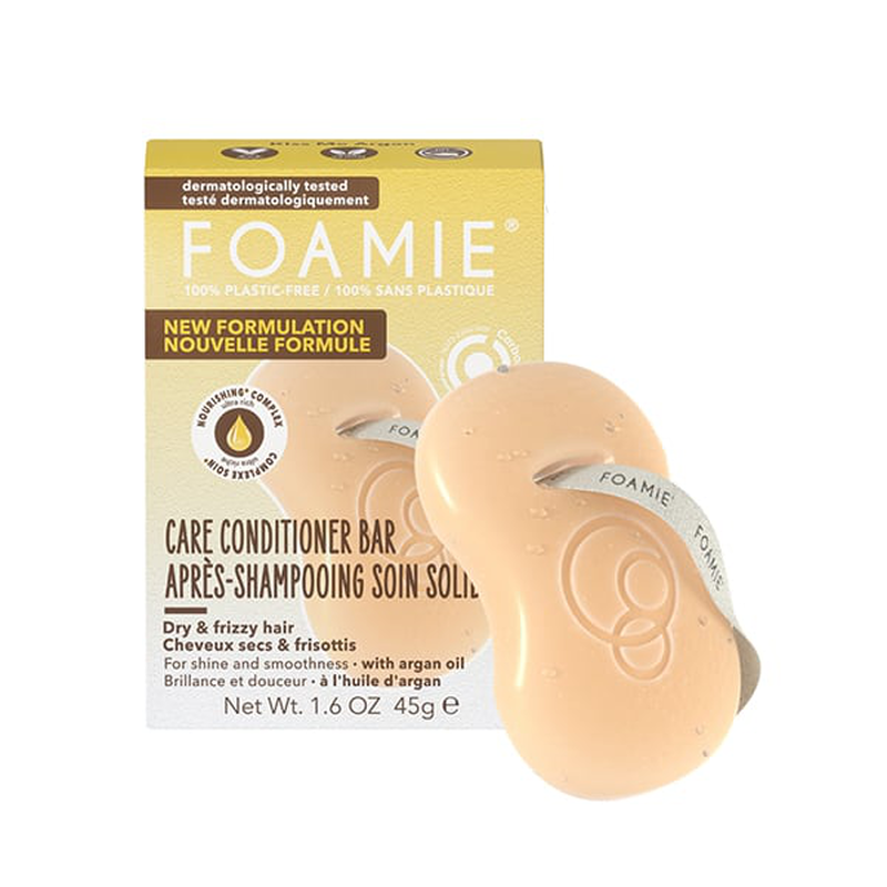 Product image: Foamie care contitioner bar dry&frizzy hair kiss me argan 45g-null