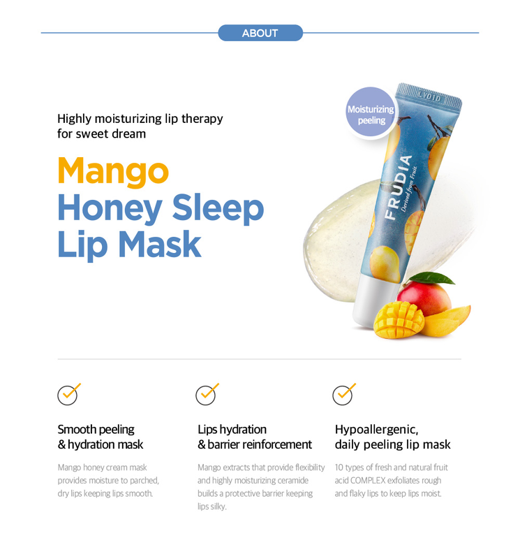 Mango honey lip mask, , medium-null