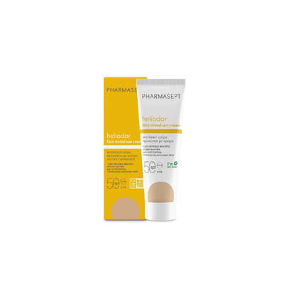 Pharmasept heliodor face tinted sun cream SPF50 – 50ml, , medium