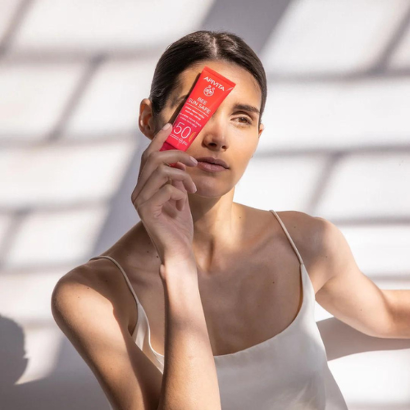 Product image: Apivita bee sun safe hydra fresh tinted face gel-cream SPF50 x 50ml-null
