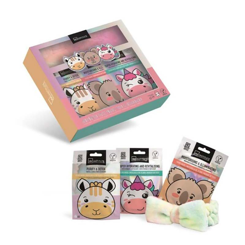 Animated face mask trio gift set, , medium-null