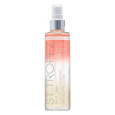 St. Tropez self tan purity glow boosting vitamins c & d bronzing body mist 200ml, , medium