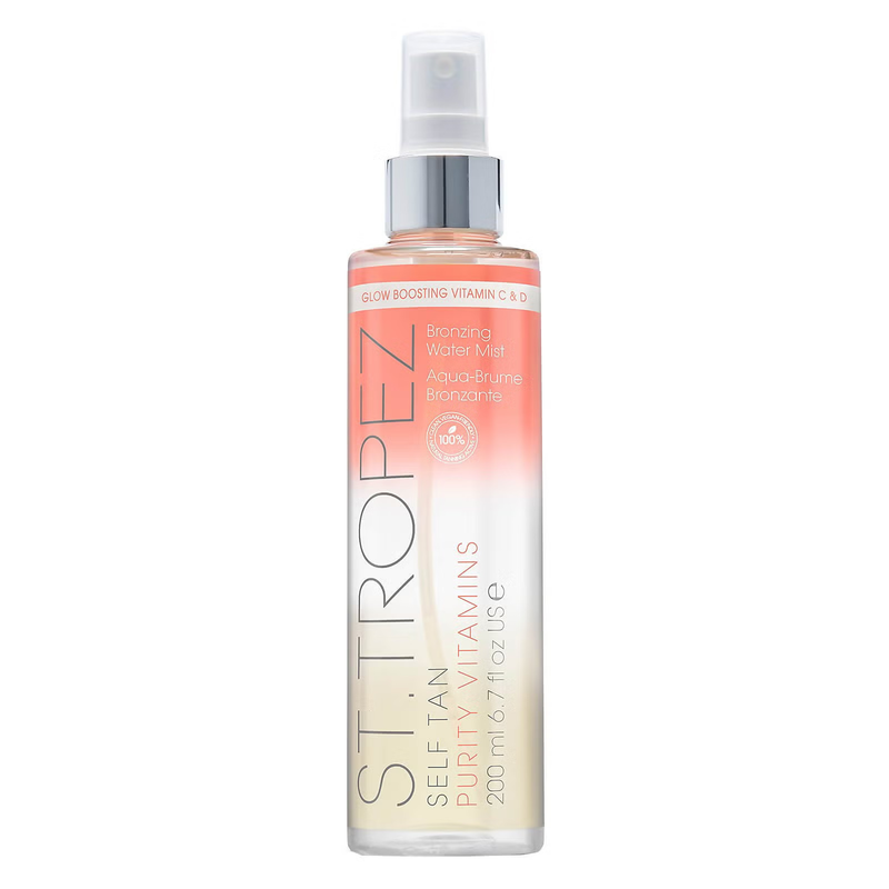 Product image: St. Tropez self tan purity glow boosting vitamins c & d bronzing body mist 200ml, , medium-null