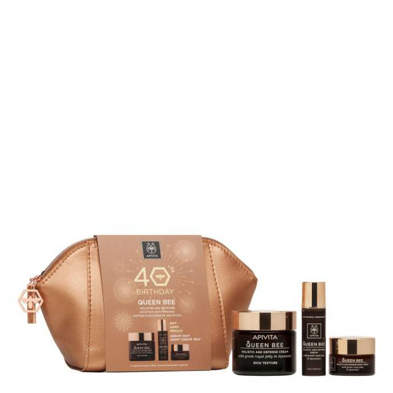 Product image: Apivita 40's birthday queen bee rich texture kit, , medium-null