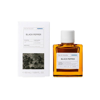 Korres black pepper men eau de toilette 50ml, , medium