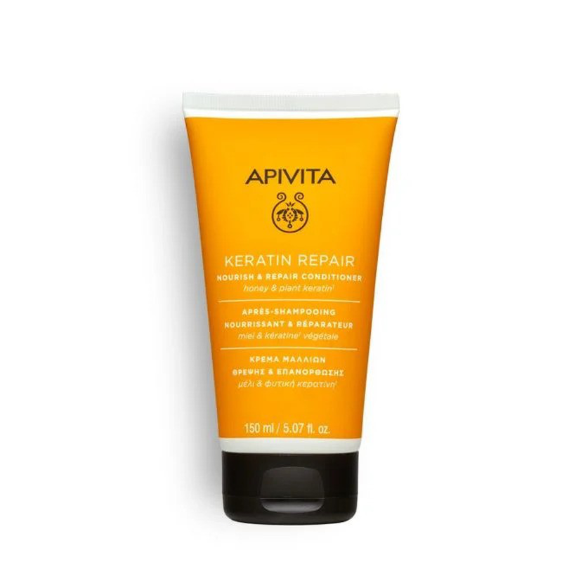 Apivita keratin repair nourish & repair conditioner for dry-damaged hair x 150ml image number null