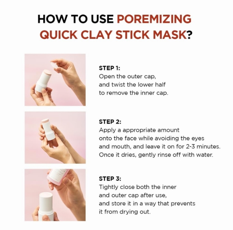 Madagascar centella poremizing quick clay stick mask 27g, , medium-null