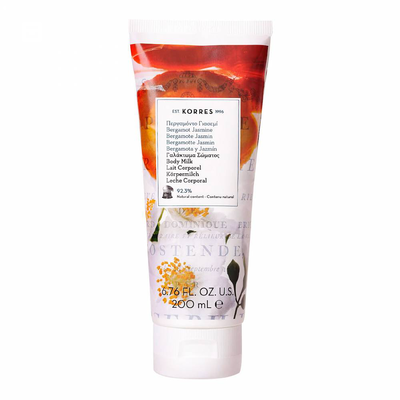 Korres bergamont-jasmine 200ml body milk, , medium