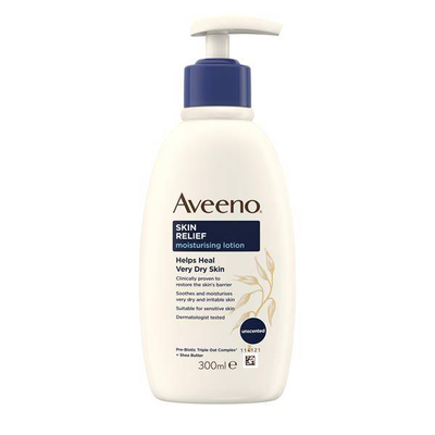 Aveeno skin relief moisturising lotion shea 300ml, , medium