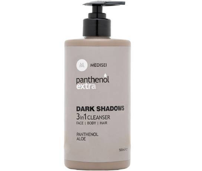 Panthenol extra men dark shadow 3 in 1 cleanser 500ml