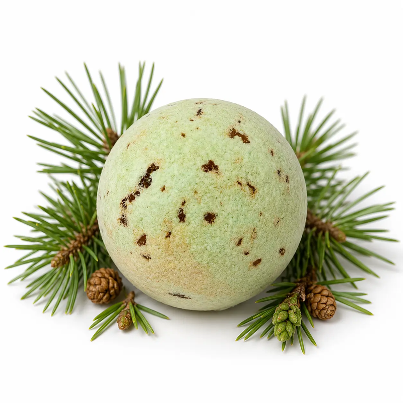 Bath bomb pine buds, , medium-null