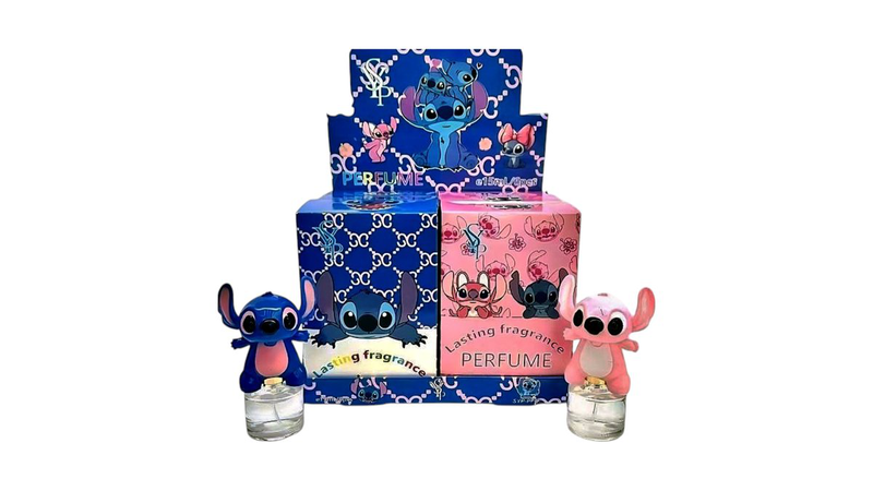 Blue stitch perfume – long lasting fresh fragrance, cute kawaii bottle, , medium-null