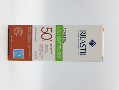 Rilastil acnestil sebum normal cream SPF 50+ - 40ml, , medium