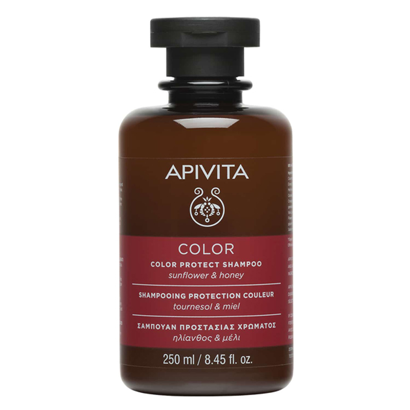 Apivita color protect σαμπουάν προστασίας χρώματος 250 ml-null