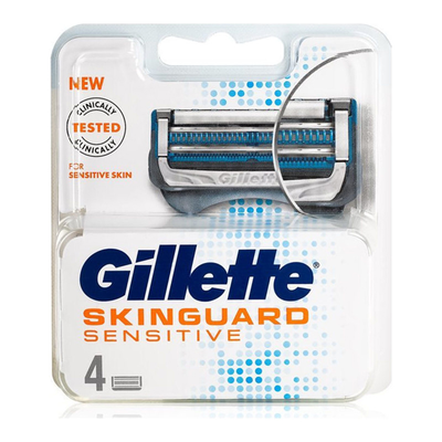 Gillette skinguard sensitive ανταλλακτικά 4τμχ, , medium