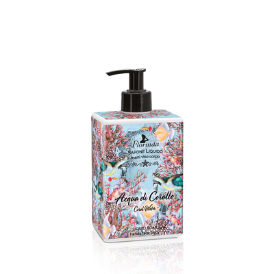 Liquid soap coral water, , medium