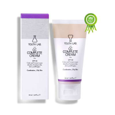 Youth lab cc complete cream SPF30 oily skin 30ml, , medium