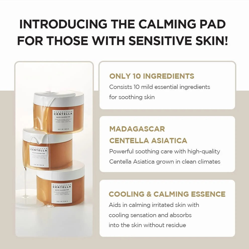 Skin 1004 - madagascar centella quick calming pad-null