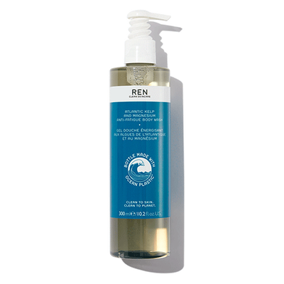 Ren clean skincare atlantic kelp &magnesium anti-fatigue body wash 300ml, , medium