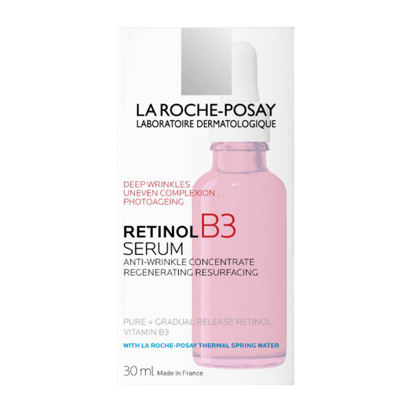 La roche-posay retinol b3 serum. Anti-wrinkle concentrate& regenerating, resurfacing 30ml-null