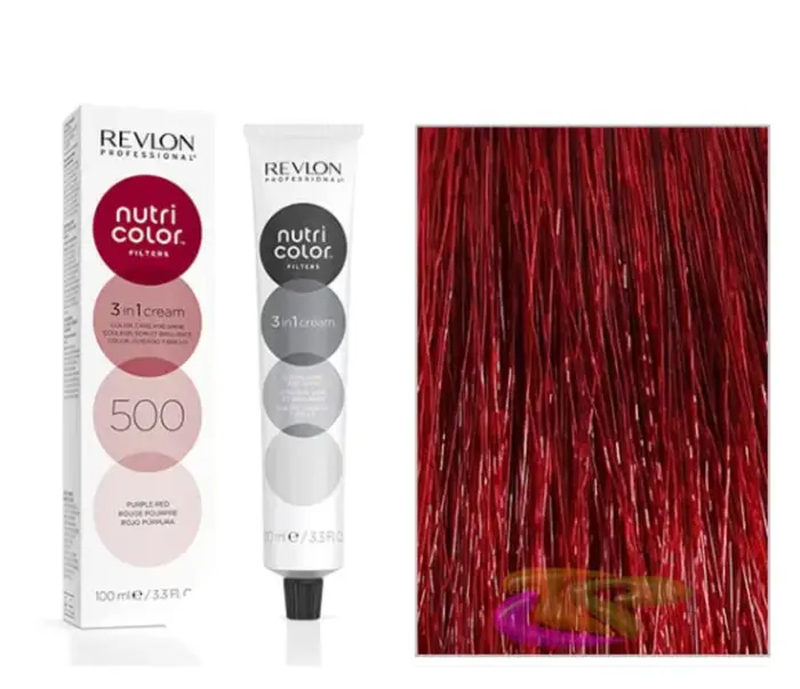 Revlon professional nutri color filter 100ml -500 purple red, , medium image number null
