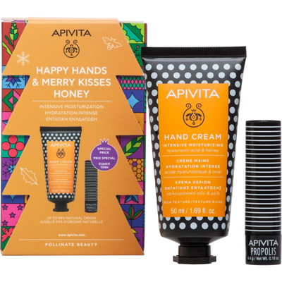 Apivita xmass prom. Hand-cream honey . /20, , medium
