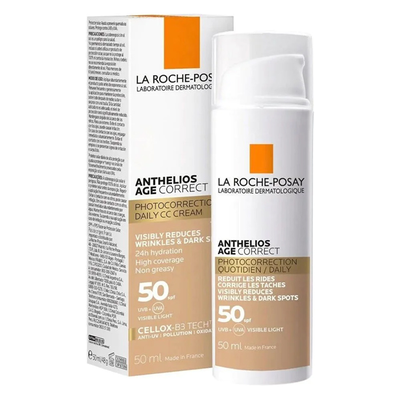 La roche-posay anthelios age correct &alpha;&nu;&tau;&eta;&lambda;&iota;&alpha;&kappa;ή &kappa;&rho;έ&mu;&alpha; &pi;&rho;&omicron;&sigma;ώ&pi;&omicron;&upsilon; &kappa;&alpha;&tau;ά &tau;&omega;&nu; &sigma;&eta;&mu;&alpha;&delta;&iota;ώ&nu; &gamma;ή&rho;&alpha;&nu;&sigma;&eta;&sigmaf; &mu;&epsilon; &chi;&rho;ώ&mu;&alpha; SPF50 50 ml, , medium