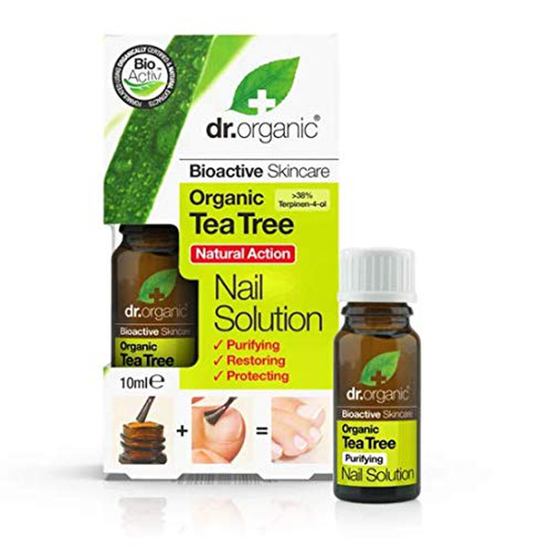 Dr. Organic tea tree antifungal nail solution 10ml-null