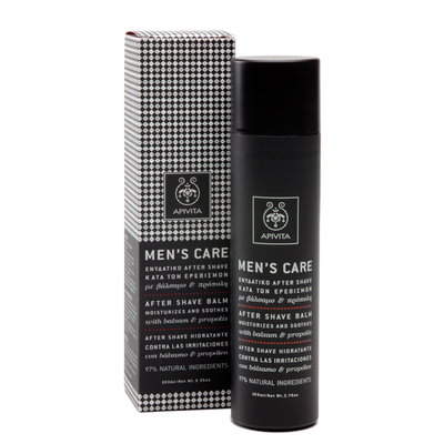 Apivita men's care after shave balm with hypericum and propolis 100 ml, , medium
