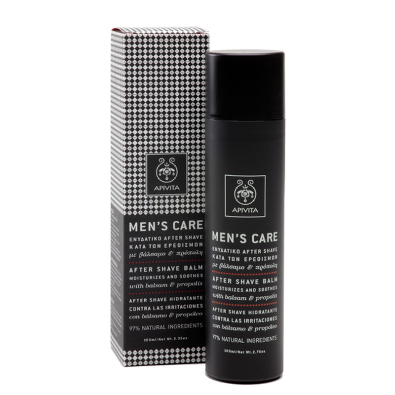 Apivita men's care after shave balm with hypericum and propolis 100 ml-null
