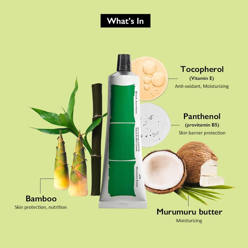Product image: Haruharu wonder black bamboo nourishing calming hand & nail cream 50ml-null