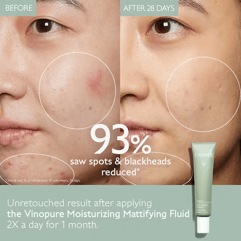 Caudalie vinopure moisturizing mattifying fluid 40ml-null