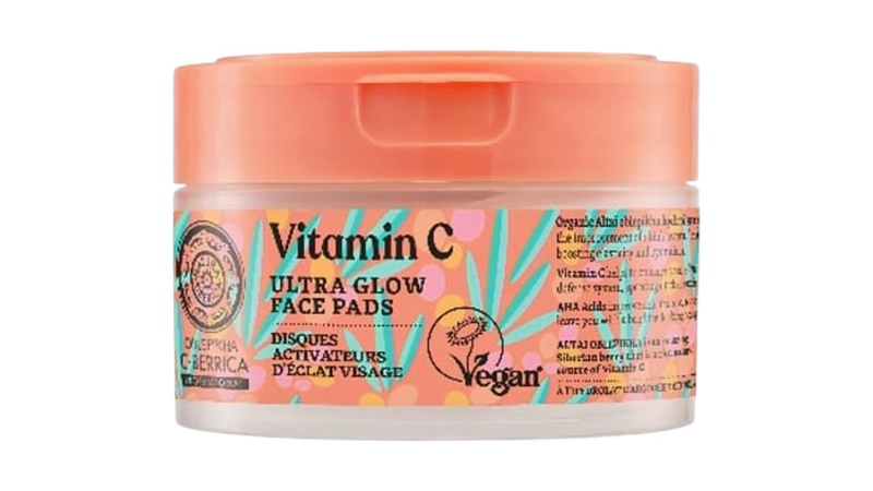 Natura siberica oblepikha c-berrica ultra glow face pads, 20, , medium-null