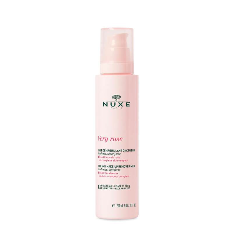 Nuxe very rose creamy make-up remover milk 200ml, , medium-null