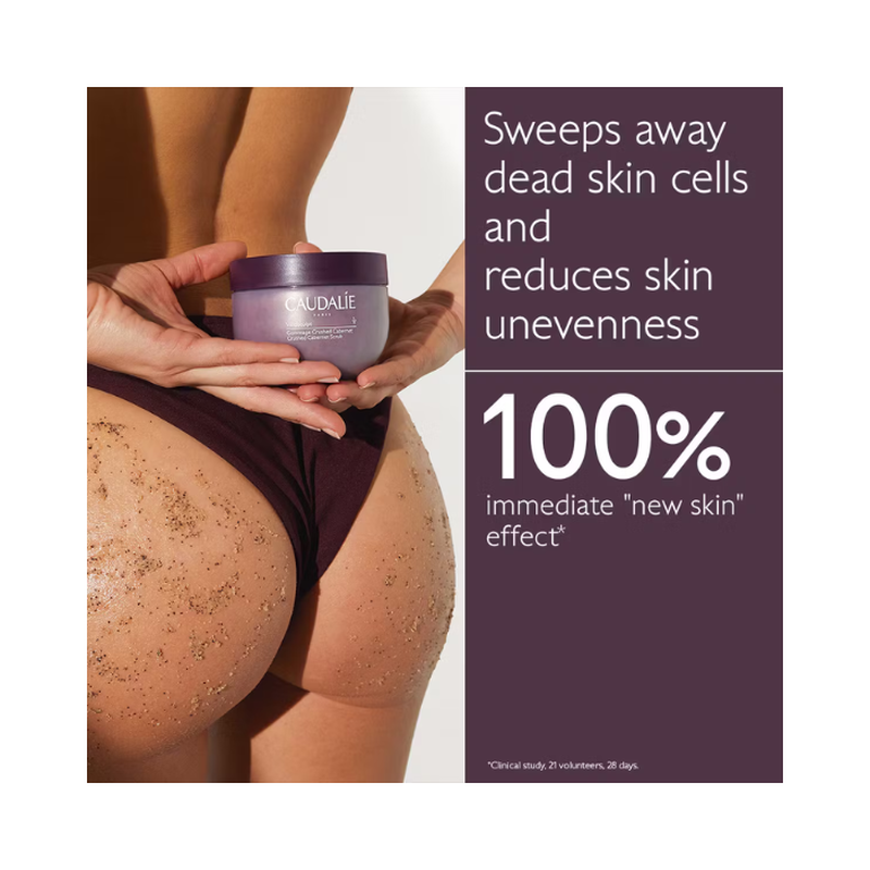 Caudalie vinosculpt crushed cabernet body scrub 250g, , medium-null