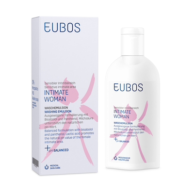 Eubos intimate woman υγρό καθαρισμού ευαίσθητης περιοχής 200 ml, , medium