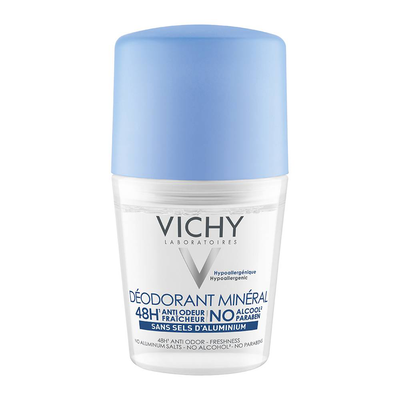 Vichy deodorant mineral 48hours anti odor, with no aluminum salts 50ml