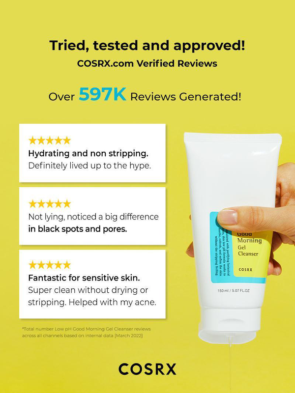 Cosrx low ph good morning gel cleanser 150ml-null
