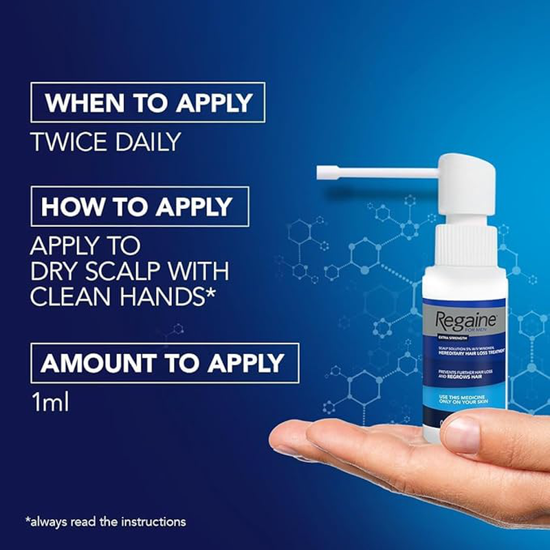 Regaine scalp solution 5% 3 vials x 60ml-null